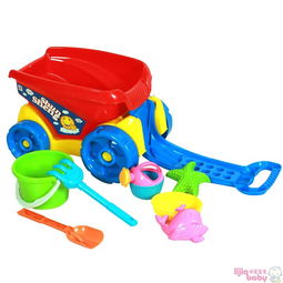 夏日沙灘樂趣 麗家寶貝順勝沙灘拉車與挖沙玩具，安全高品質(zhì)之選