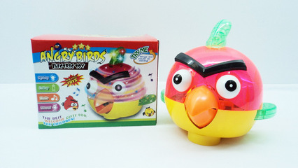 熱銷新品 電動萬向燈光音樂憤怒的小鳥，引領模型玩具新潮流